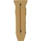 Ekena Millwork 6"W x 7 1/2"D x 18"H Extra Large Acanthus Wood Corbel, Alder CORW06X08X18ACAL - alternate 4